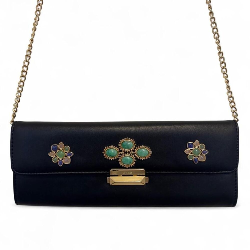 Bcbgmaxazria Women's Black and Navy Bag